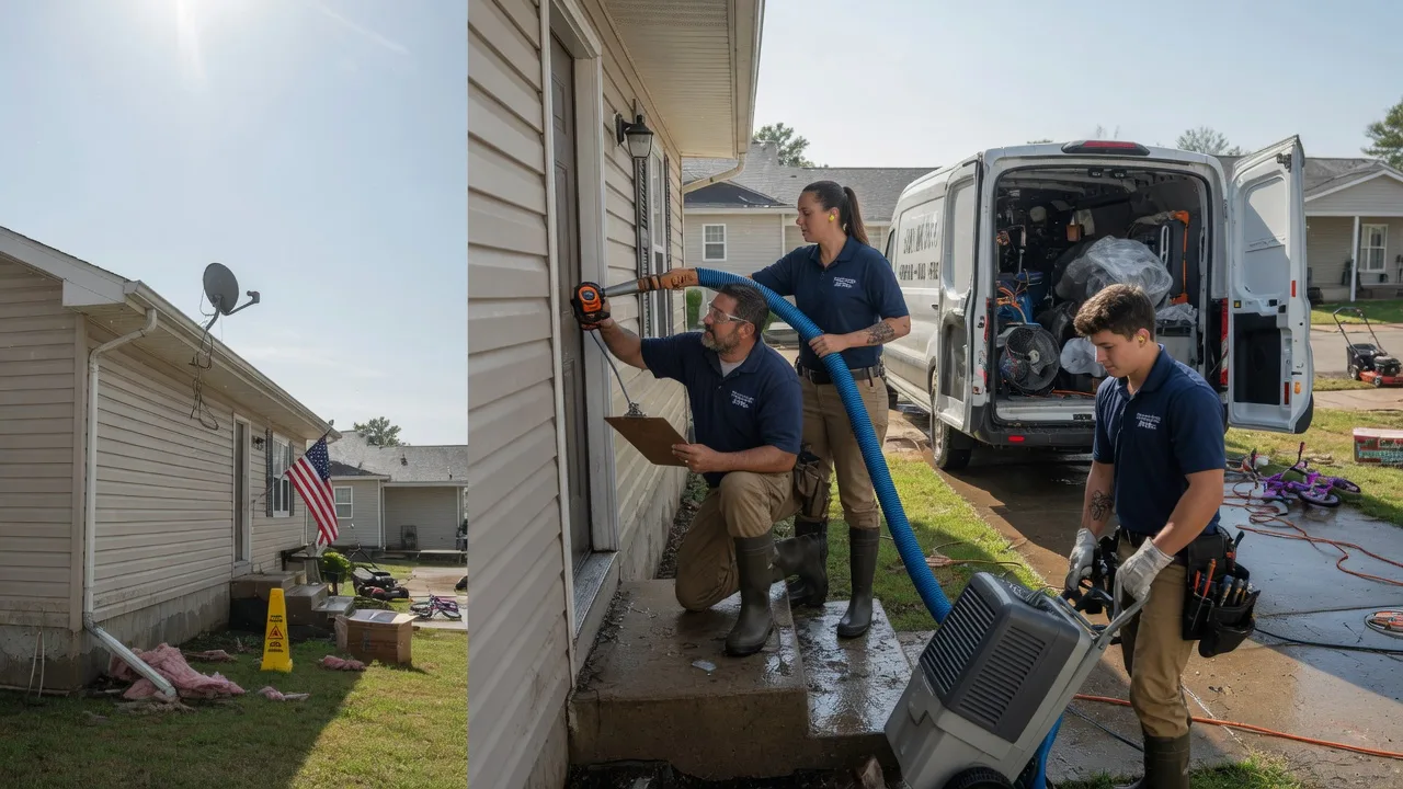 Ceiling Water Damage Restoration in Harwood Heights, IL near me
